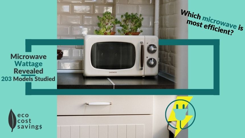 How many watts is a good microwave?